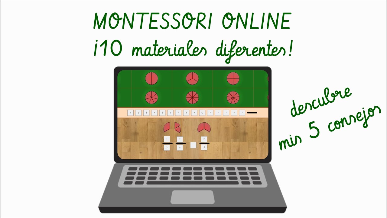 Materiales Montessori ONLINE y gratis!