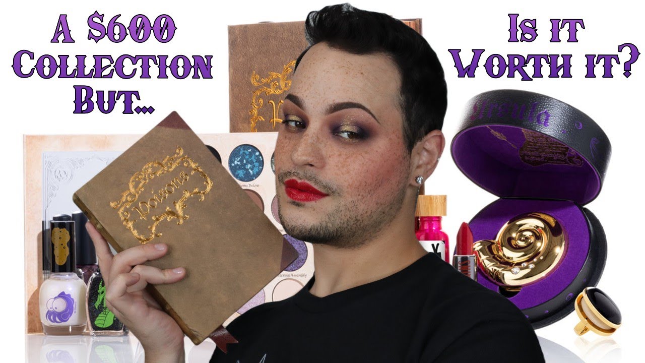 Besame Cosmetics x Disney Villans Entire Collection Review & Tutorial | NOW 40% OFF