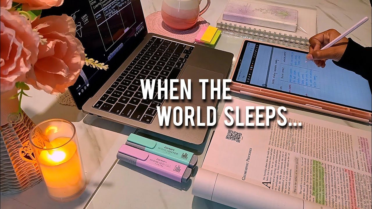 Late Night Study with me | 3 hours | 50-10 pomodoro | Upsc aspirant |
