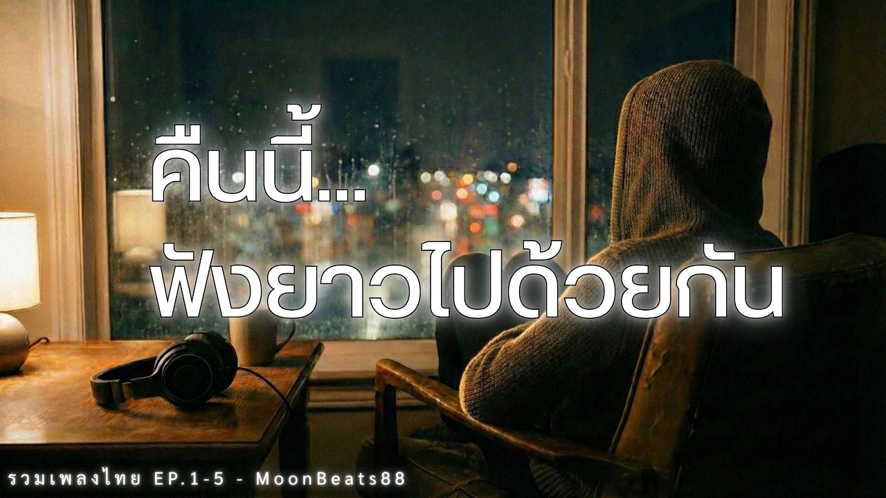คืนนี้มีเพลงเป็นเพื่อน | รวมเพลงไทย Chill ฟังยาว EP.1–5