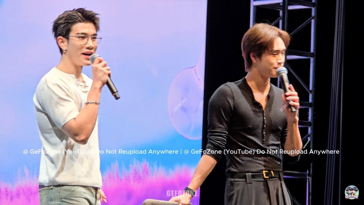 20251006 Gemini Fourth ช่วงพูดคุยบนเวที งาน Fansign ❤️❤️😍😍 #GMMTVFANIVAL #GMMTVFANIVALxGeminiFourth