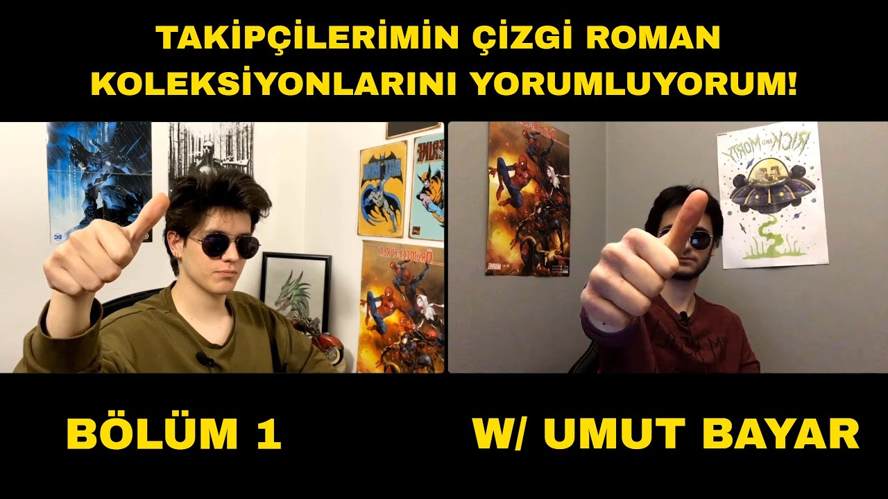 Takipçilerimin Çizgi Roman Koleksiyonlarını Yorumluyorum! (Bölüm 1) w/Umut Bayar