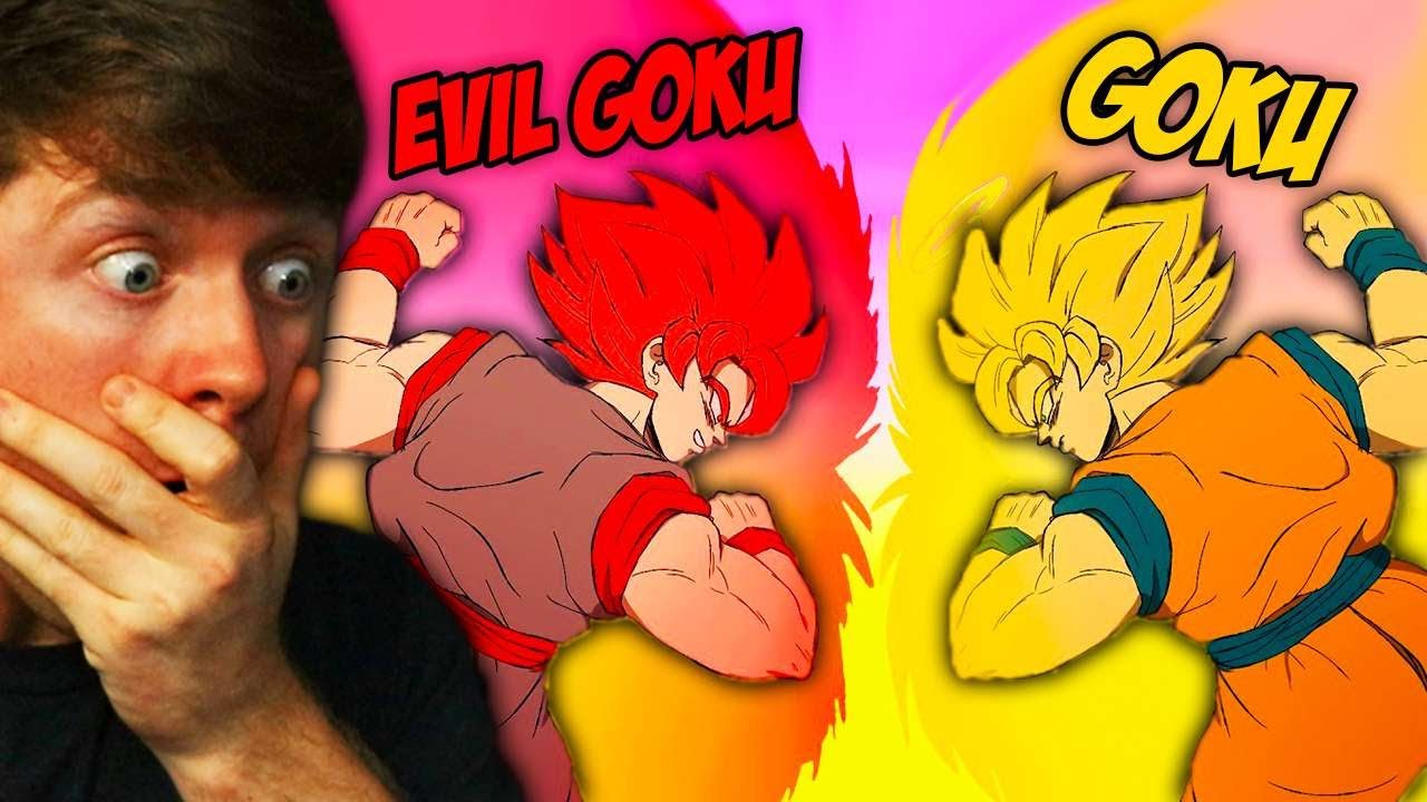 EVIL GOKU vs GOKU the FIGHT