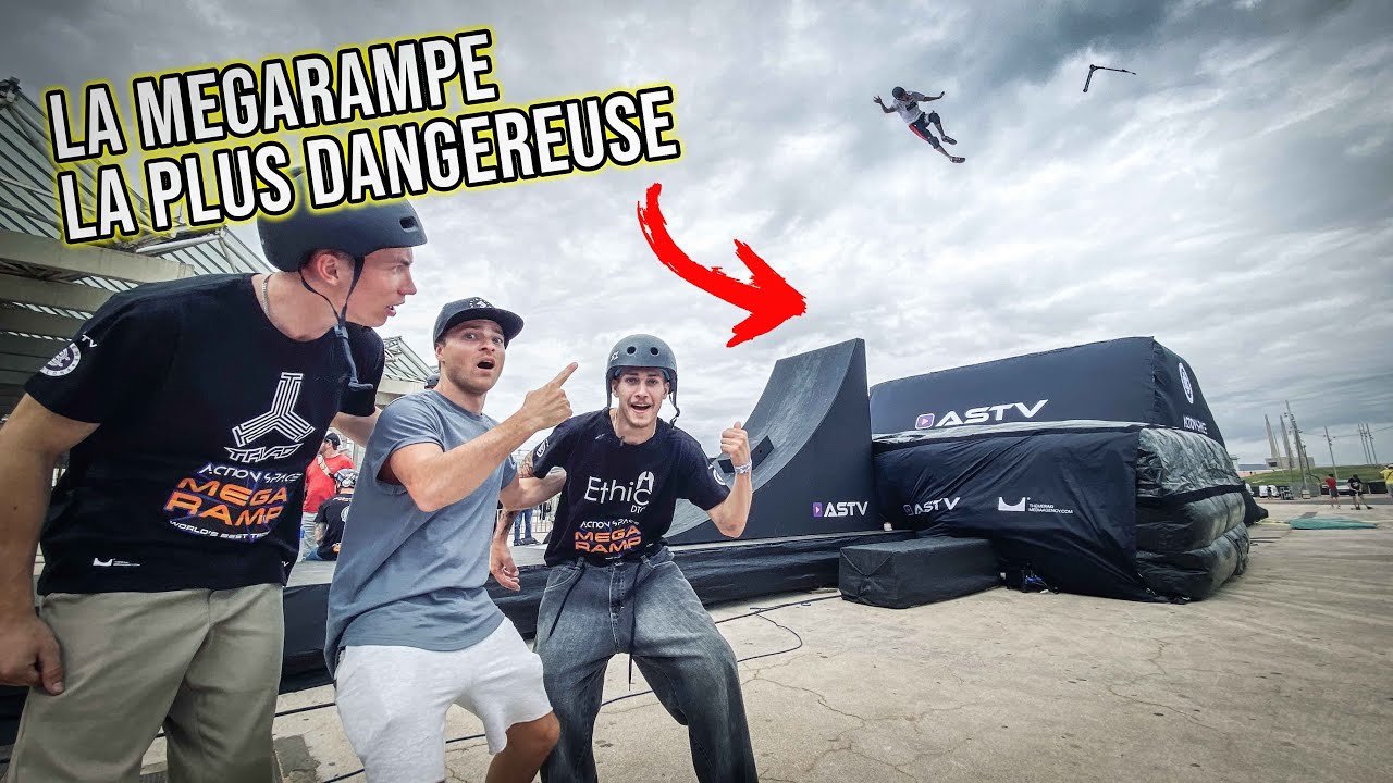 LA MEGA RAMPE LA PLUS DANGEREUSE DU MONDE !!!
