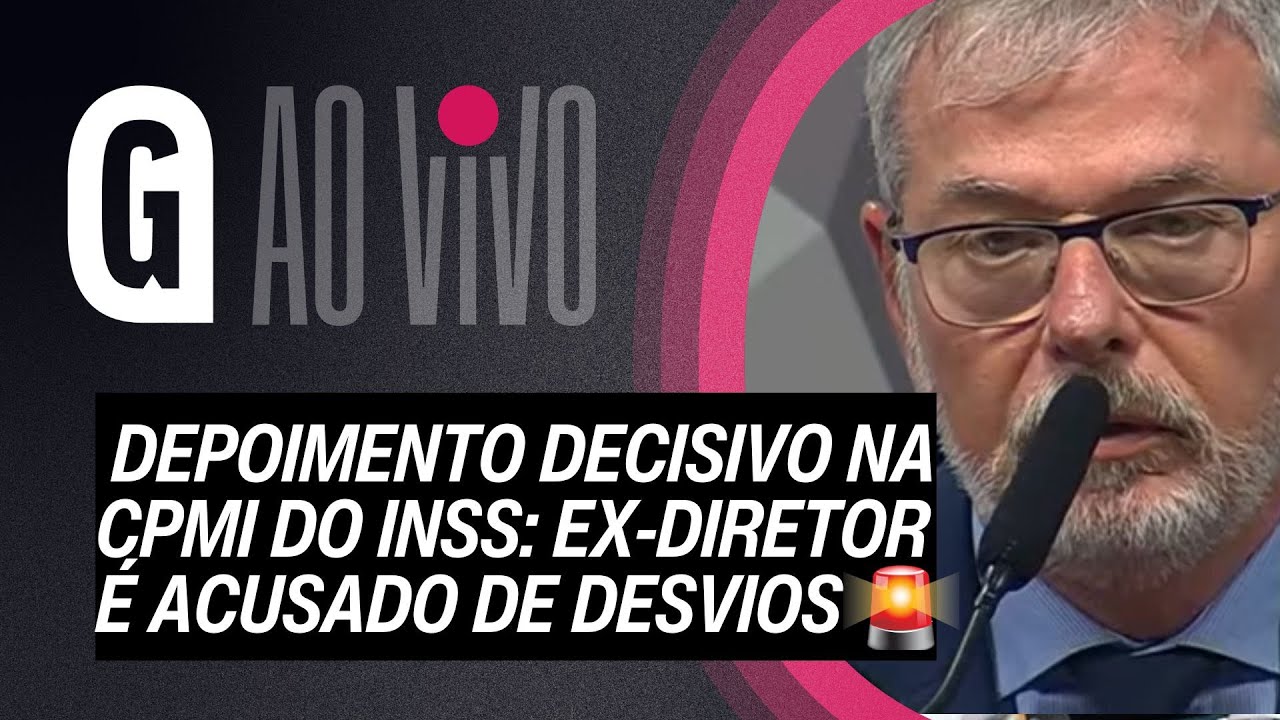 🔴 AO VIVO | CPMI do INSS ouve ex-diretor acusado de particiar dos desvios bilion&aacute;rios