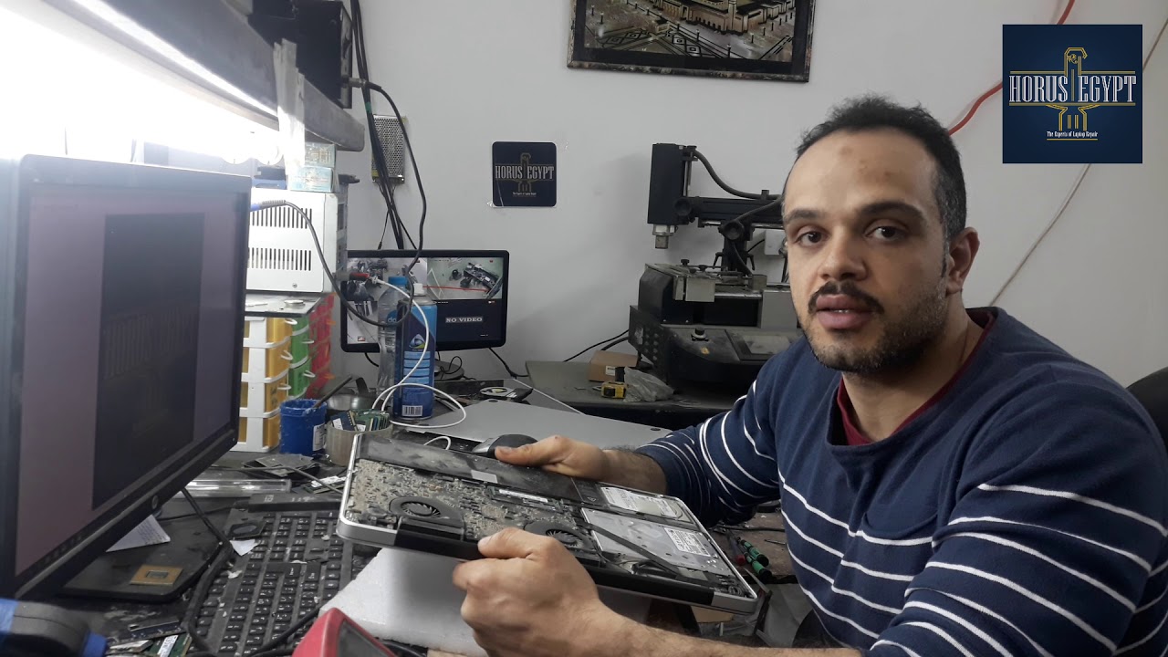 Macbook a1286 2010 vga problem حل مشكله الفيجا فى جهازماك بوك