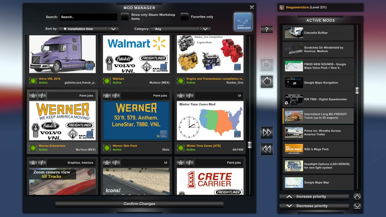 AMERICAN TRUCK SIMULATOR ATS TRUCKING REAL REALISTIC MODS AND SETTINGS 1.43 2/19/2022
