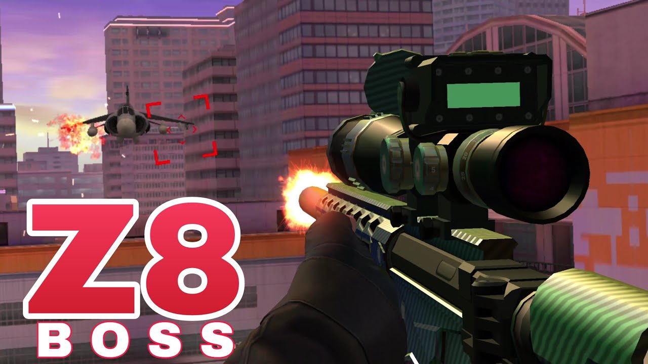 Pure Sniper Z8 All Bosses New Update 2K 1440p60fps