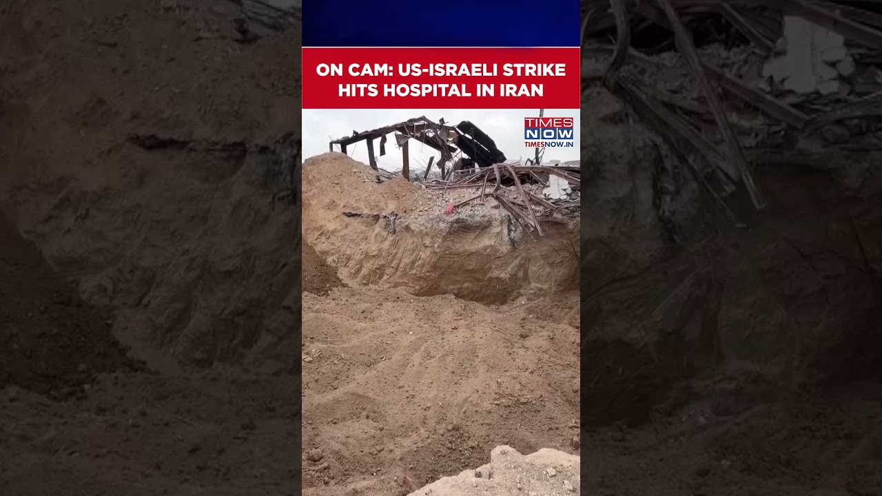 US-Iran War: Psychiatric Hospital In Tehran Damaged By Shrapnel From Nearby Strike #shorts