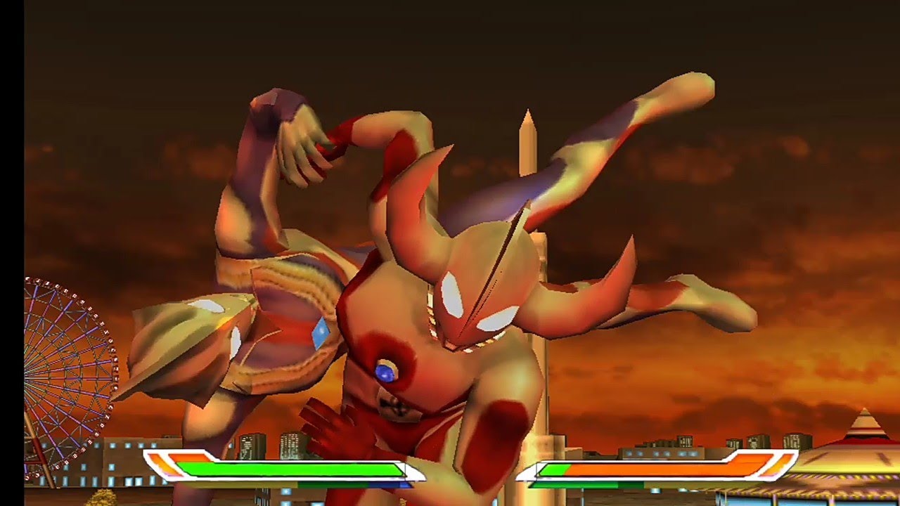Ultra Father vs Ultraman Tiga V2 - UFE 0 Mod Textures