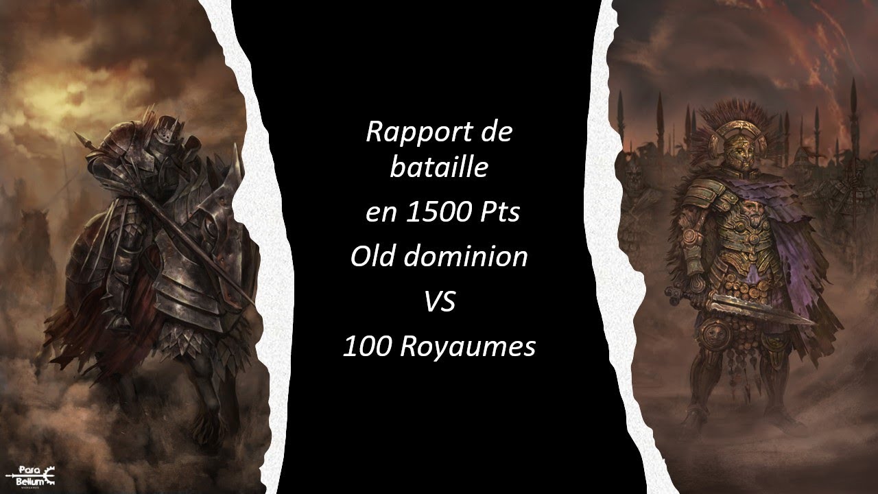 Rapport de bataille conquest : OD VS 100K en 1500Pts