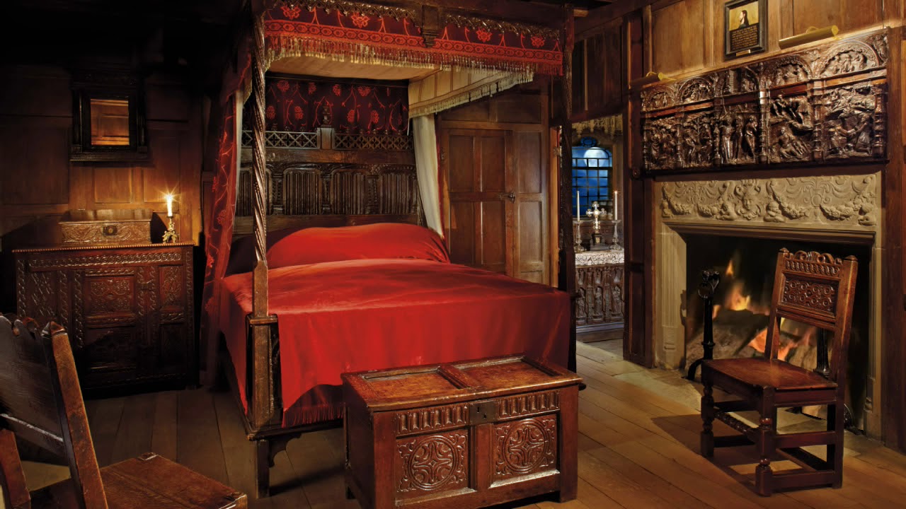 Wolf Hall ASMR - Anne Boleyn's Bedroom (The Night at Hever Castle)