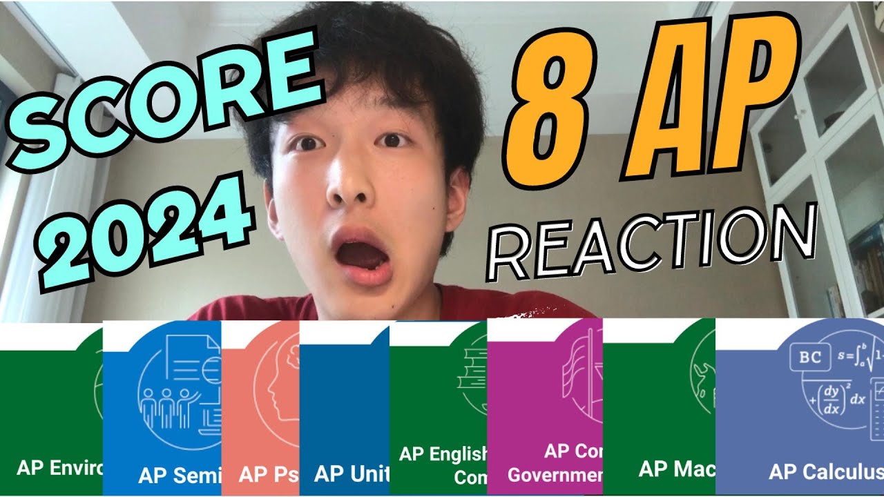 I TOOK 8 APs (2024 AP Score REACTION)