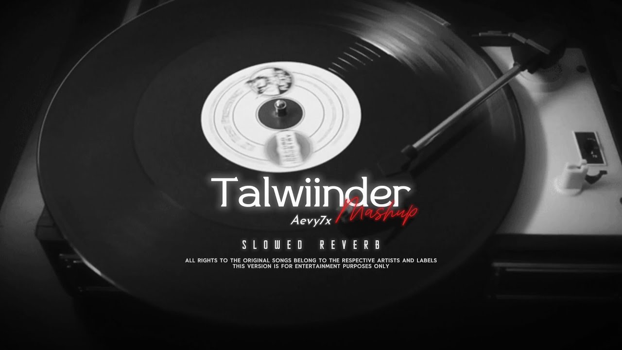 Aevy7x - Talwiinder (slowed reveb) Mashup 2025 | Feel The Talwiinder