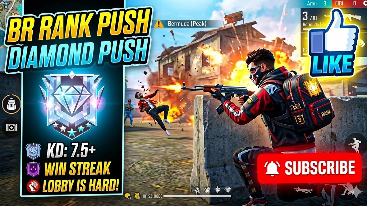 Bast Of Gaming  is live br ranked push please support 🙏