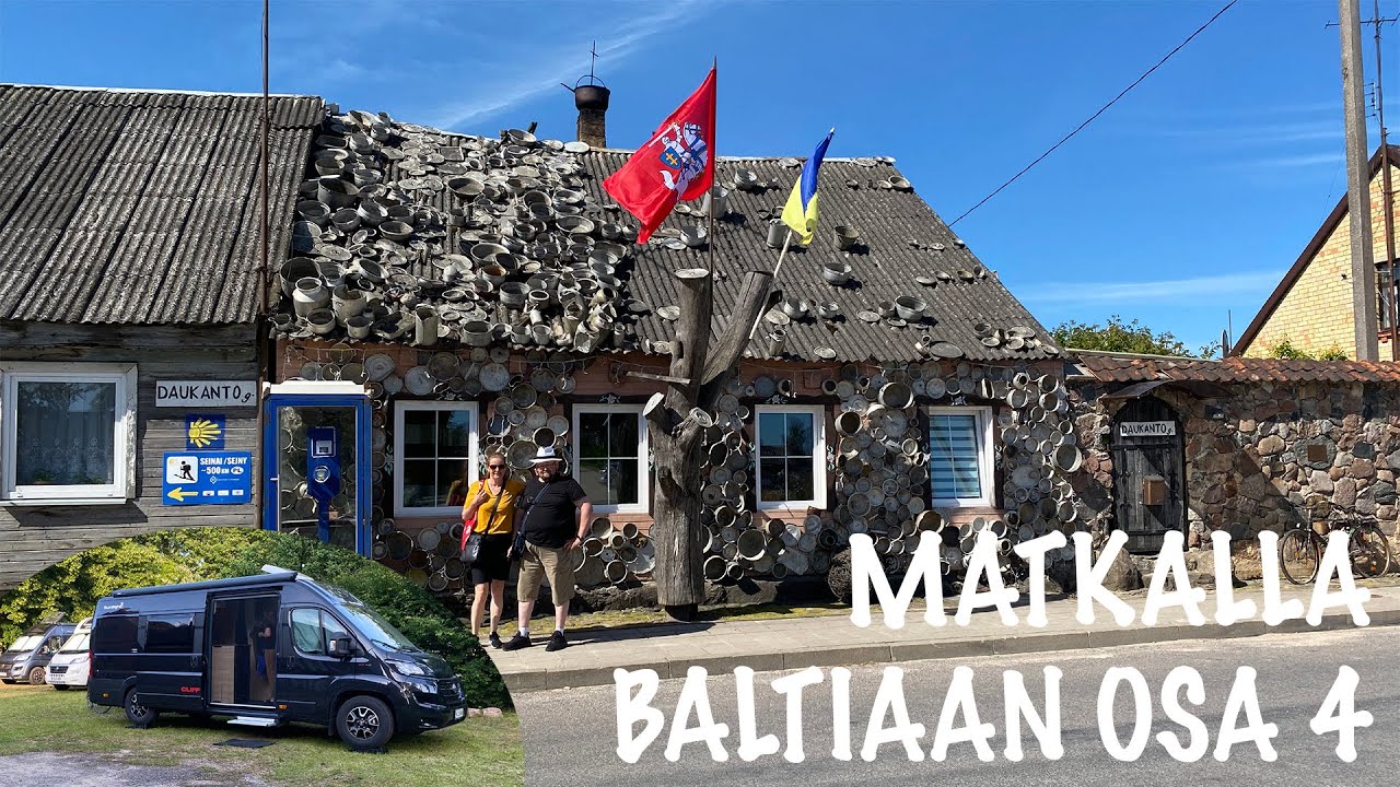 Zagare camping ja tutustumista Zagaren nähtävyyksiin. Baltiaan 2022 osa 4