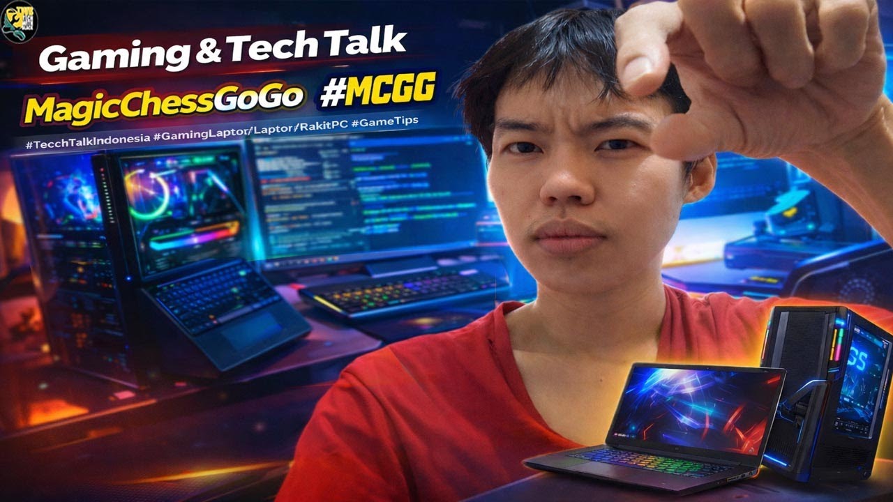 Gaming & Tech Talk MagicChessGoGo #MCGG #TechTalkIndonesia #GamingLaptop