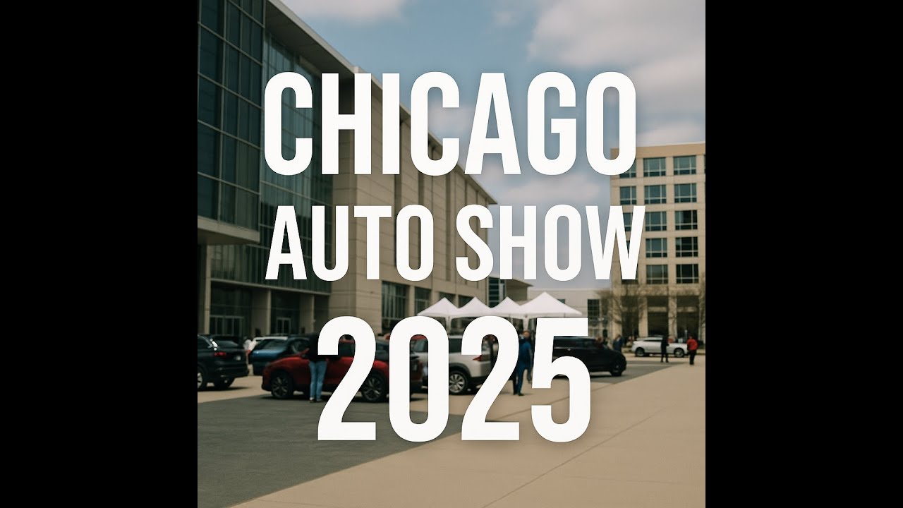 Driving Through Chicago POV I AUTO SHOW  2025