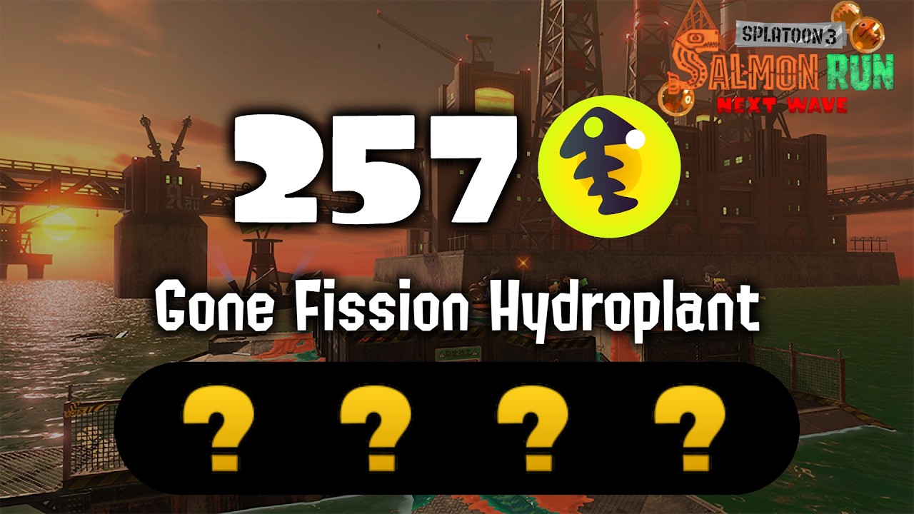 257 on Gone Fission Hydroplant - Splatoon 3 Salmon Run