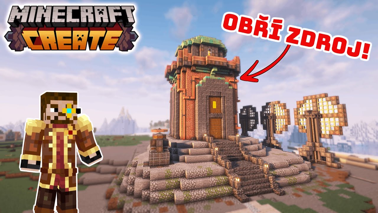 NEOMEZENÁ ENERGIE v Minecraft Create mod! [#8]