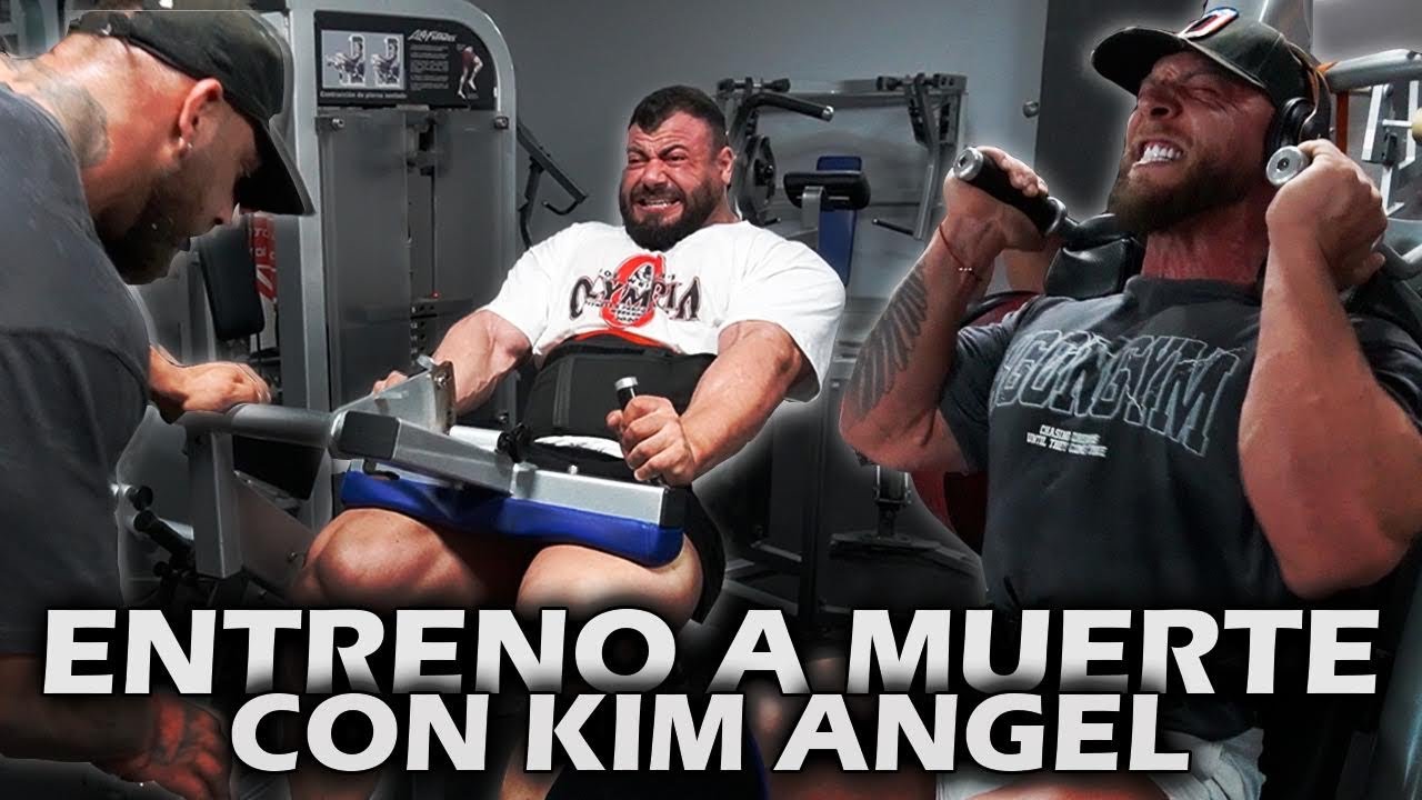 DESTRUYO las PIERNAS con @kimangel | SE ME CAE LA PRENSA ENCIMA