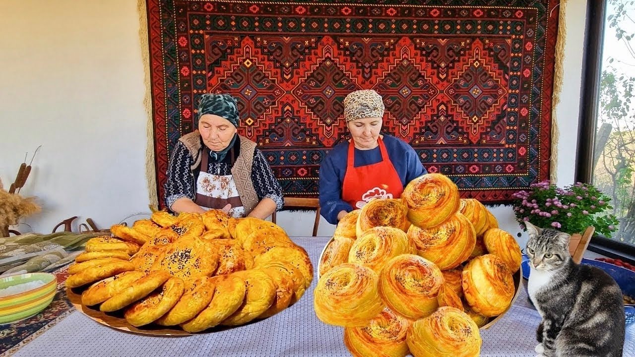 Гогал — Хрустящая и Ароматная Азербайджанская Выпечка 🫓🔥