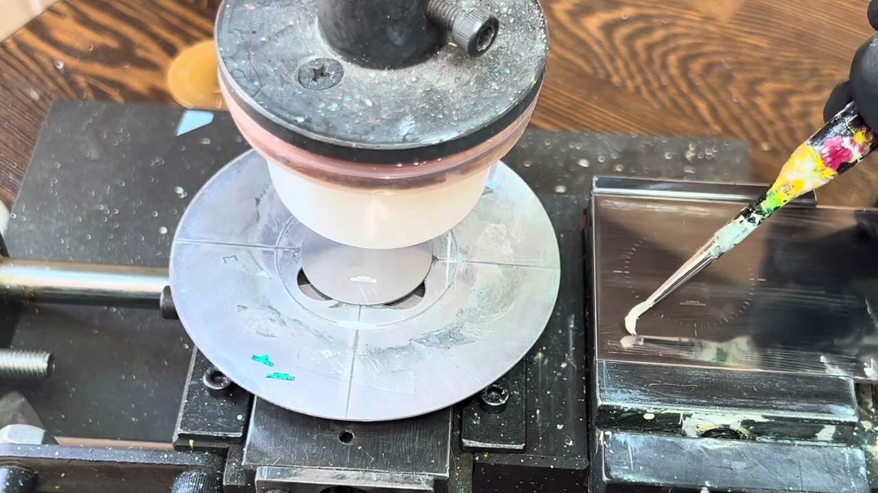 Making a watch dial ( pad printing)