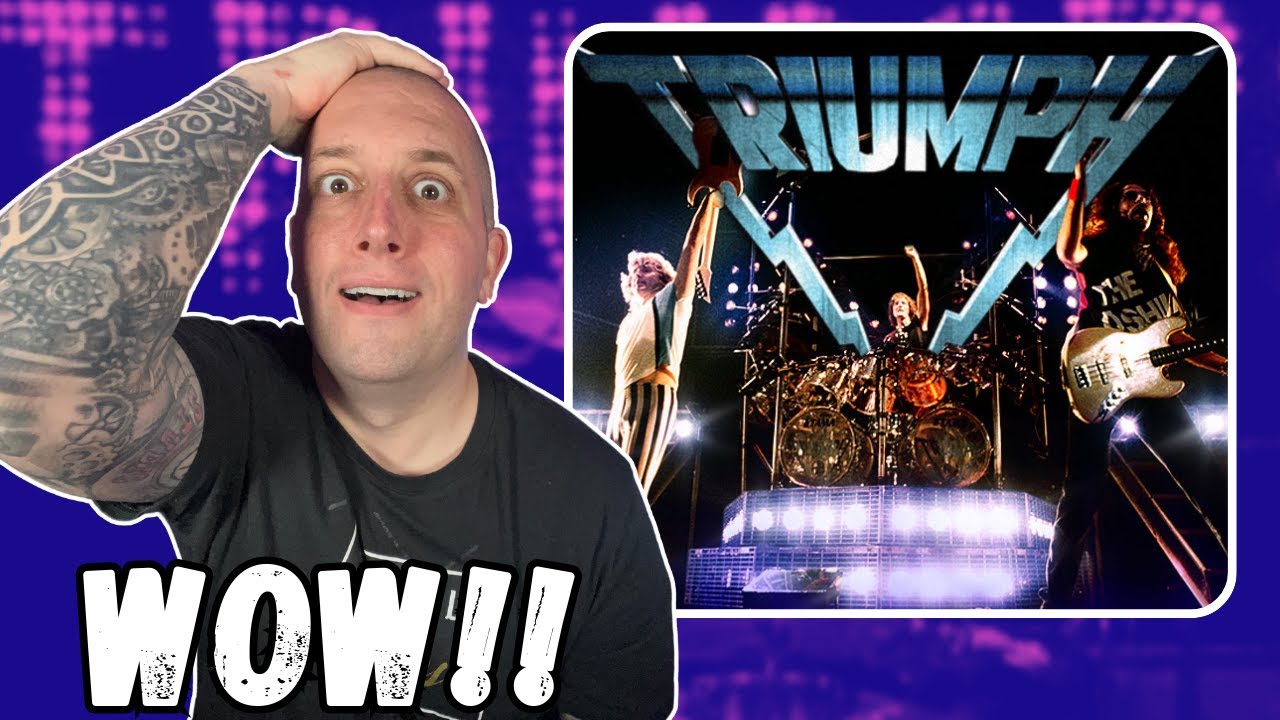 Drummer Reacts To Triumph - Lay It On The Line || Another Trio With Insane Talent?! 🔥