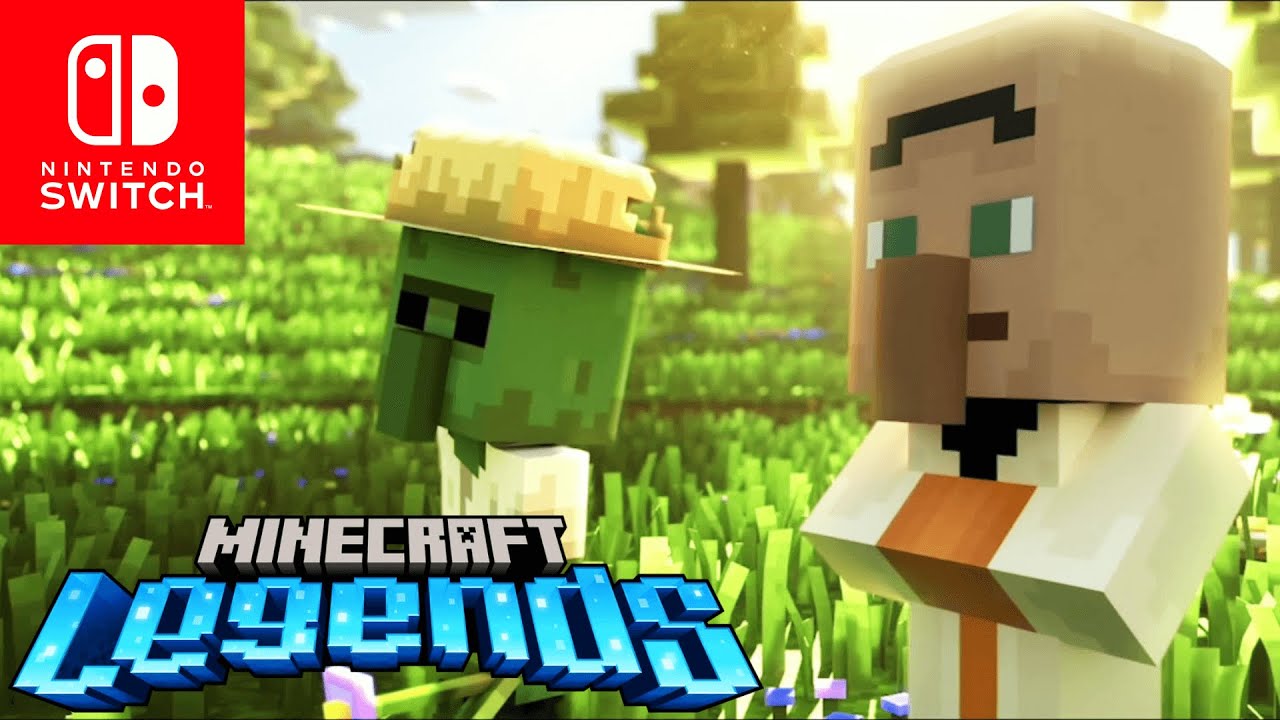 Minecraft Legends - Nintendo Switch Gameplay First Look No Commentary