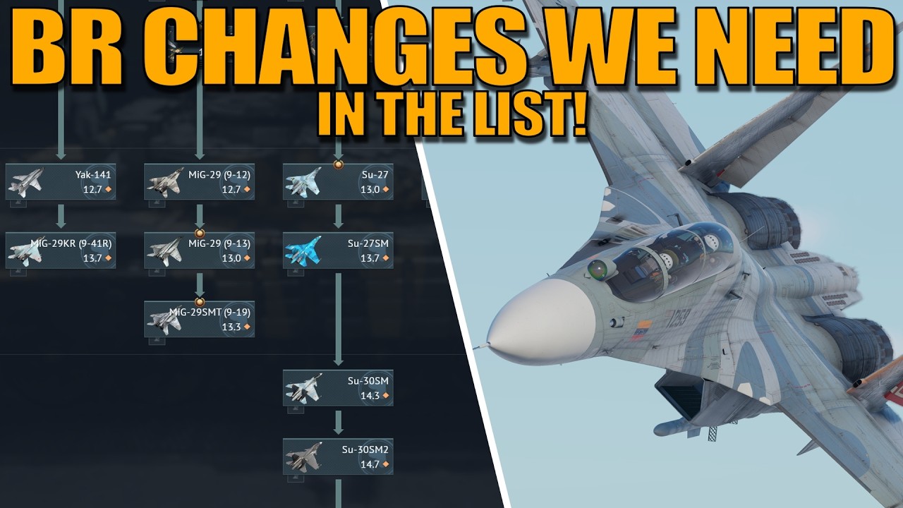 ИЗМЕНЕНИЯ БР, КОТОРЫЕ Я БЫ ДОБАВИЛ В БЛИЖАЙШИЙ СПИСОК! &mdash; War Thunder