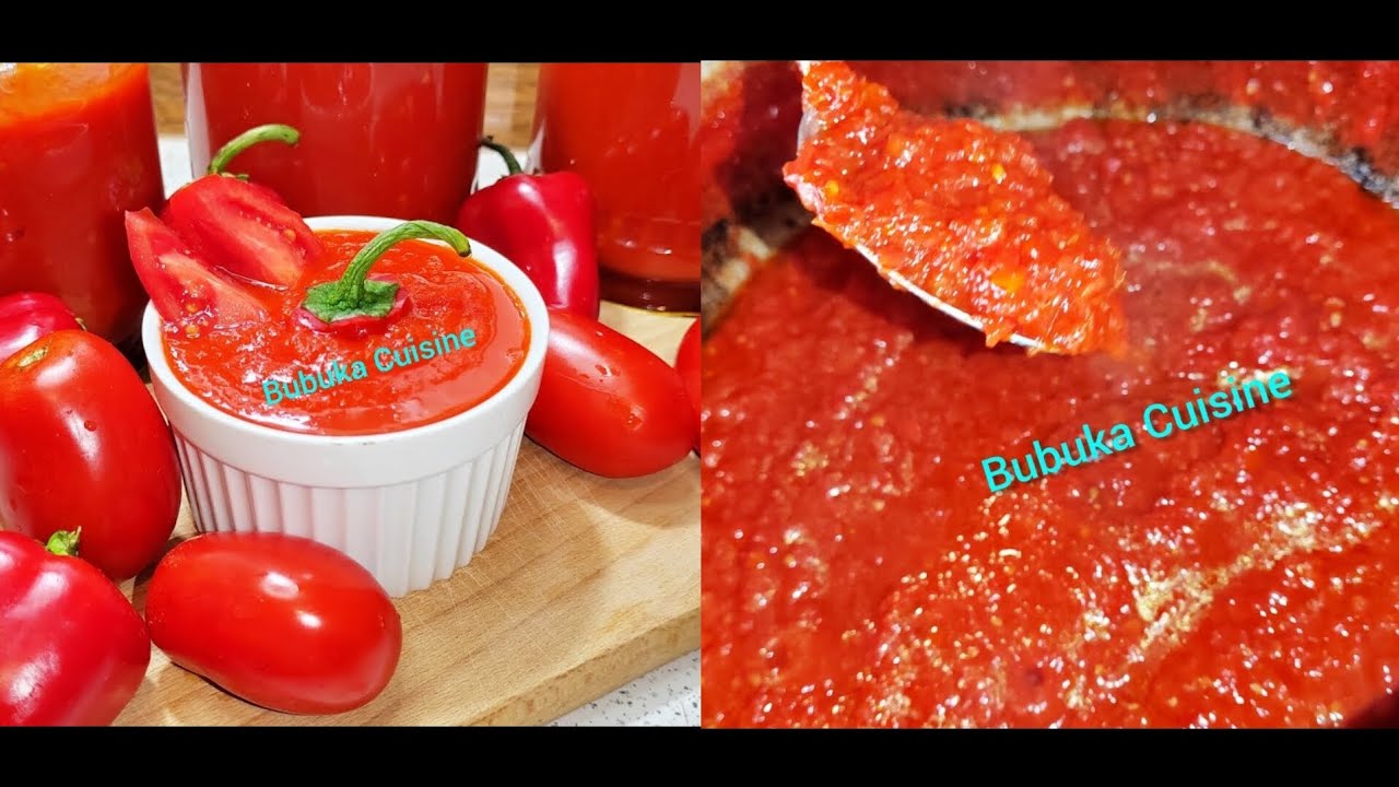 Bulion de casa din rosii si ardei kapia reteta simpla si tradițională!@BubukaCuisine 