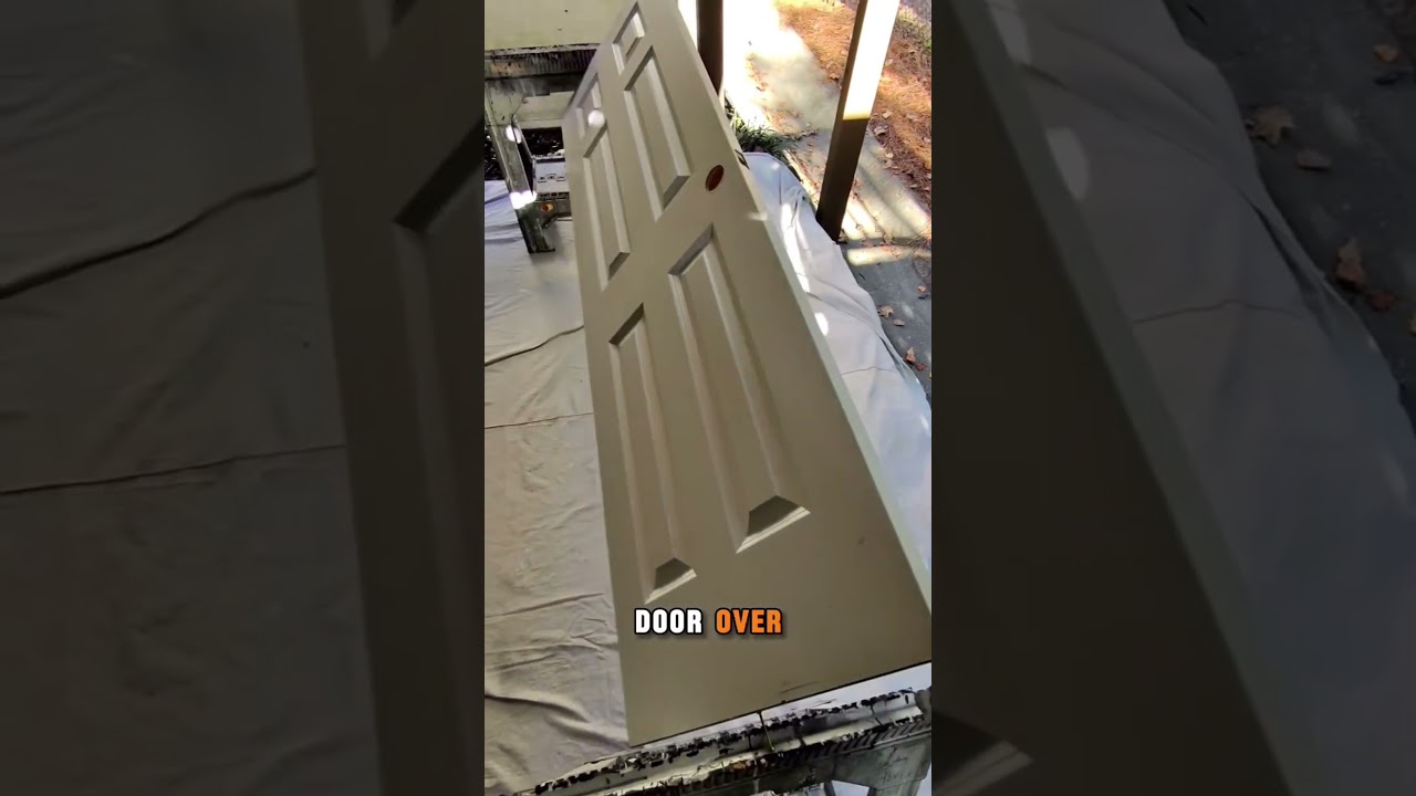 How To Paint Both Sides of a Door