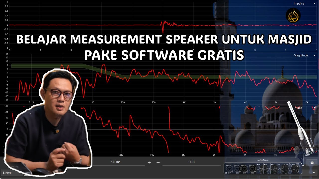 Intermediate | BELAJAR MEASUREMENT SPEAKER UNTUK MASJID, SOFTWARE GRATIS, INSTALER MASJID HARUS BISA