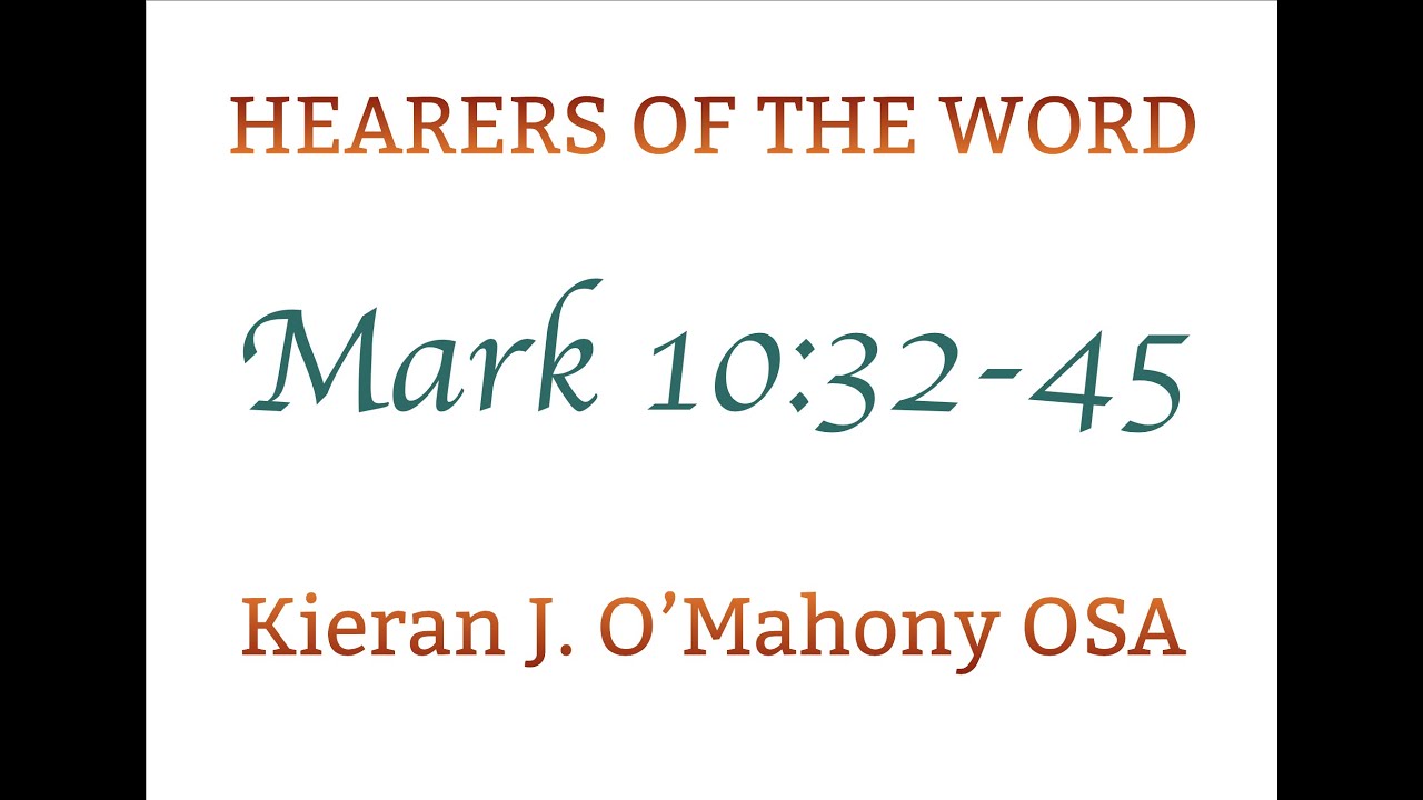 Mark 10:32-45
