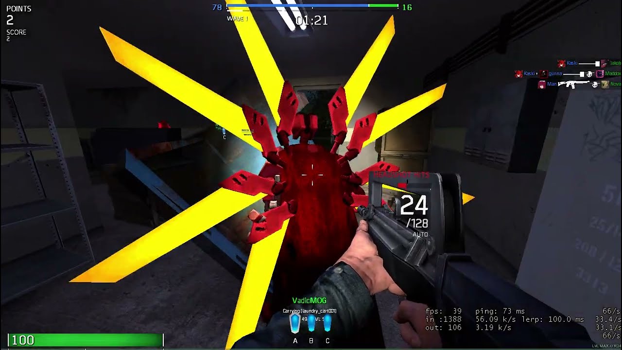 Zombie Survival Garry's Mod - Game Froze Mid Game D;
