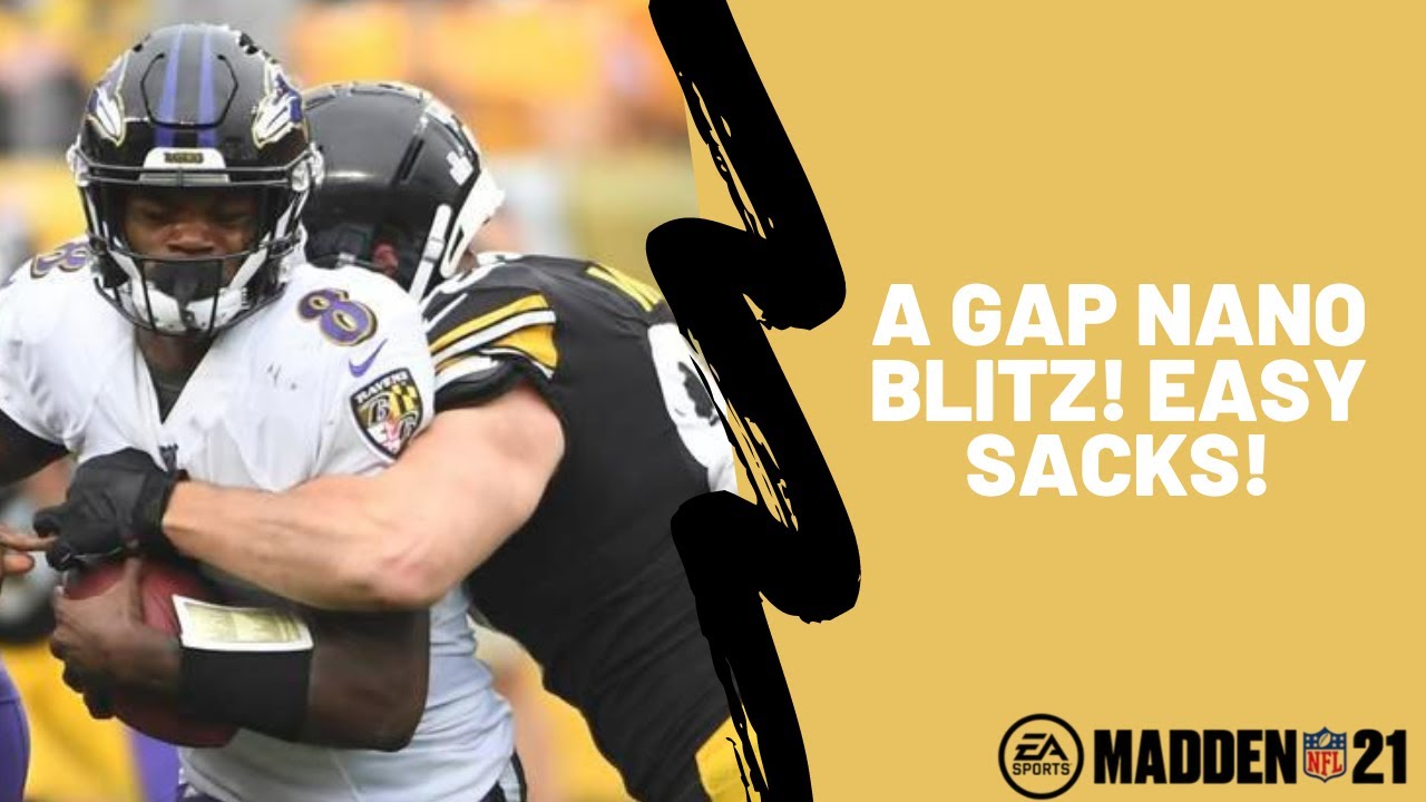 The Best Blitz in Madden 21| A Gap Nano Blitz| This is the Glitchiest Blitz in Madden 21 At Launch|