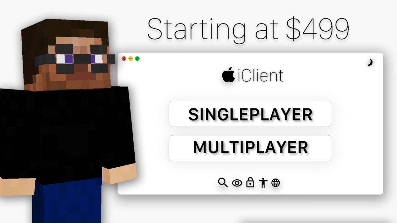 Если бы Apple создала клиент Minecraft...