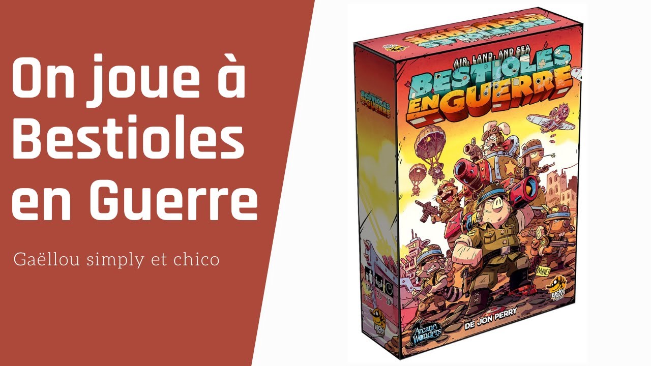 { ON JOUE A BESTIOLES EN GUERRE }
