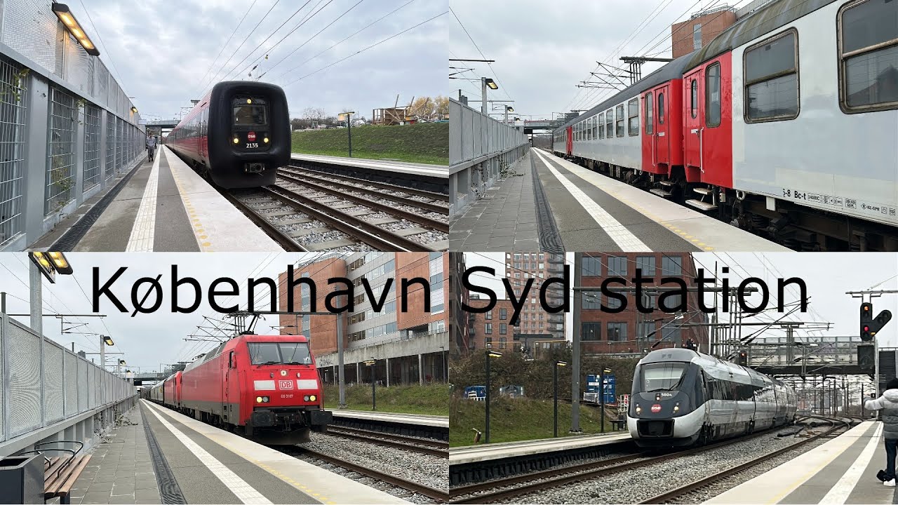 København Syd station [Nye perroner] (ft. en masse trainspottere)