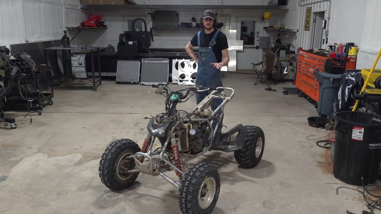 Odbudowa Hondy TRX450r (część 1)