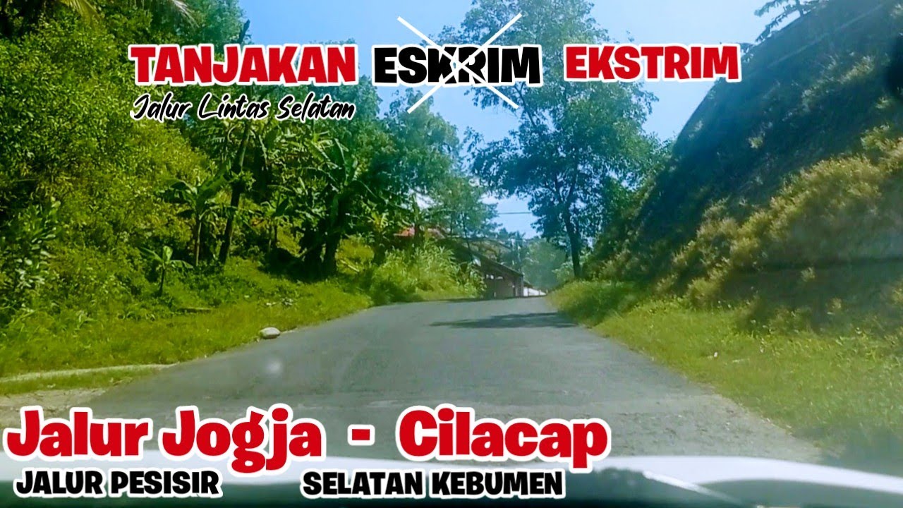 Jalur pesisir selatan Jawa tengah - Jogja kearah cilacap.