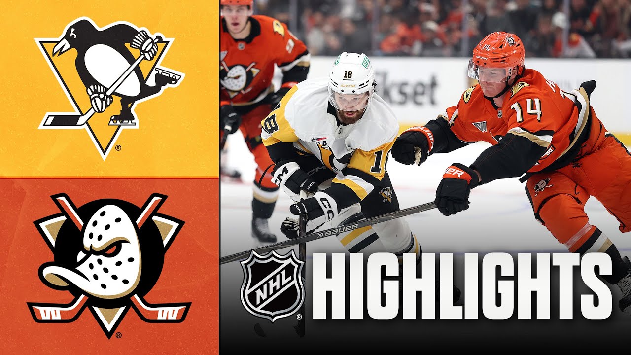 NHL Highlights | Penguins vs. Ducks | October 14, 2025