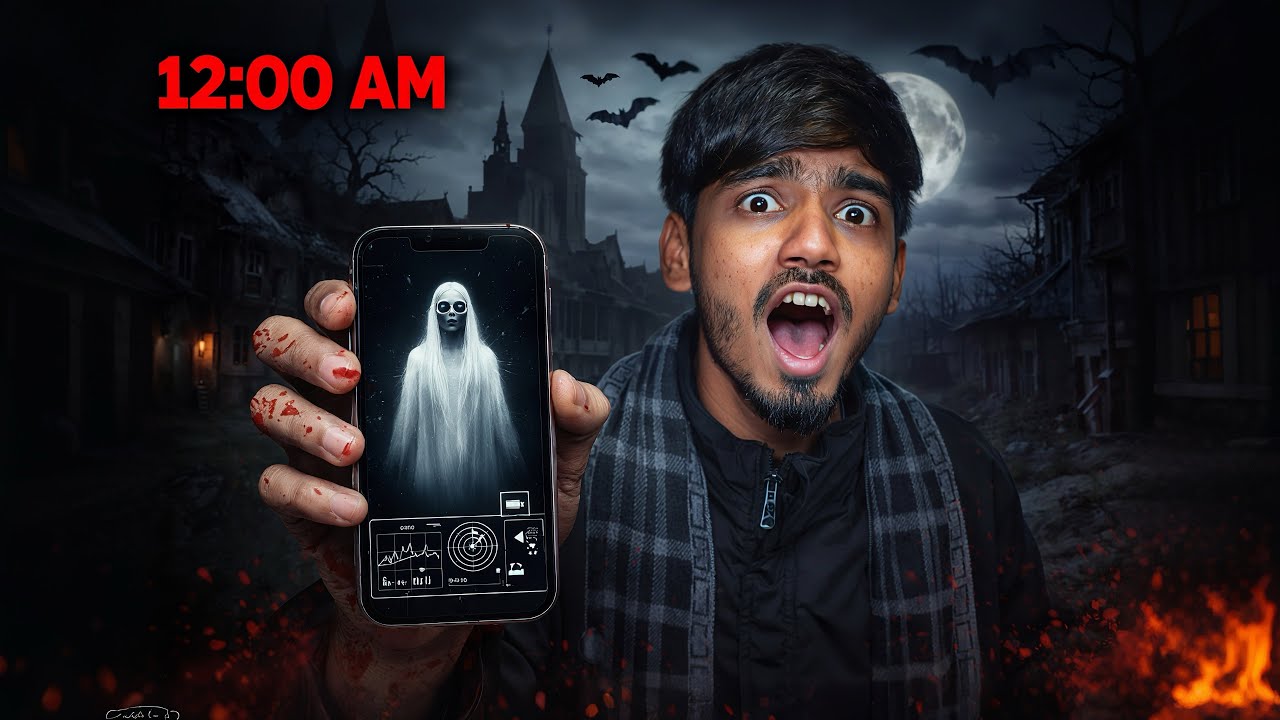 Midnight 12 AM Horror 😈 | Phone Camera Caught Something Scary || आज हमने देखा रियल वाला भूत 