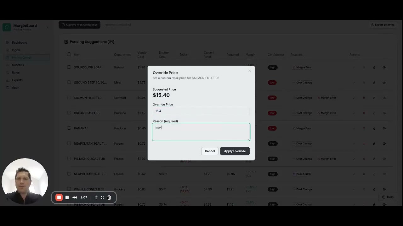 Overview of MarginGuard by David Hubbell of Helping Unite Businesses, LLC