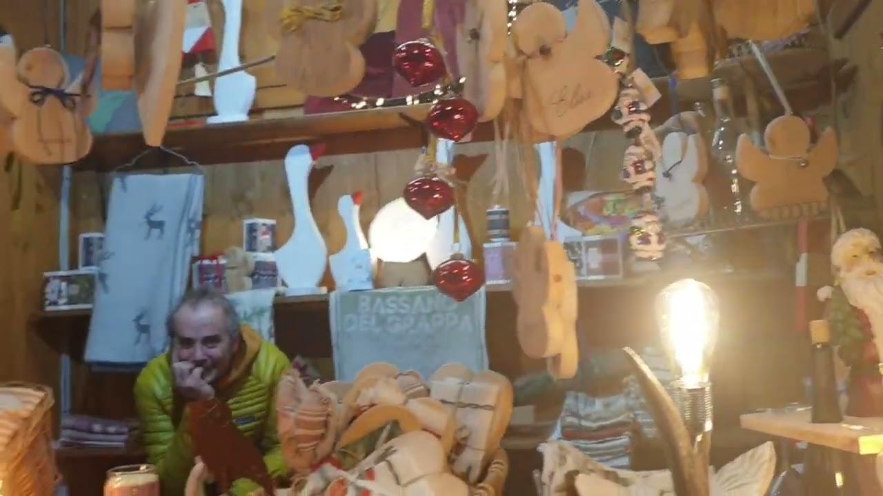 06-01-2025 BASSANO DEL GRAPPA CITTA' STORICA CON I SUOI MERCATINI DI NATALE MAGICI
