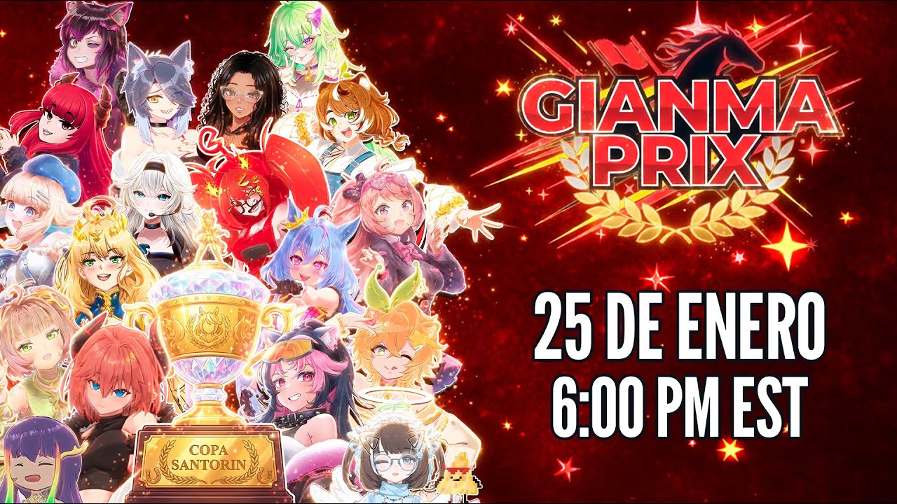 🔴 EN VIVO | GIANMA PRIX 🏁🔥 | Primera Carrera UMA de VTubers | Premio $100