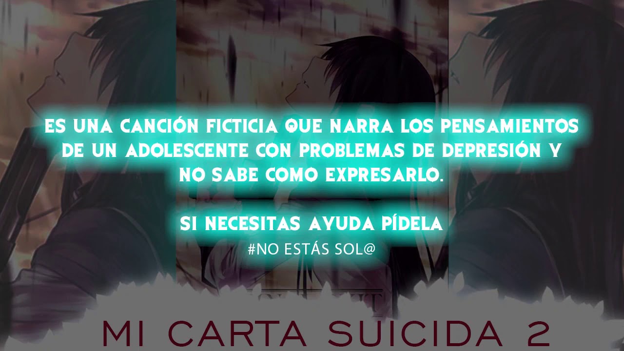 💀MI CARTA SUICIDA 2 💀 Rap Sad/Silent rap 😭Rap Para Llorar💔