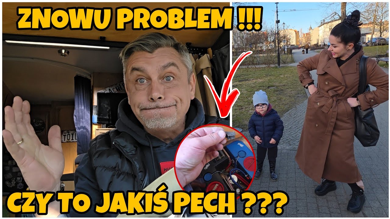CZY MNIE PRZEŚLADUJE PECH ? ZNOWU POJAWIŁ SIĘ PROBLEM Z KAMPEREM 