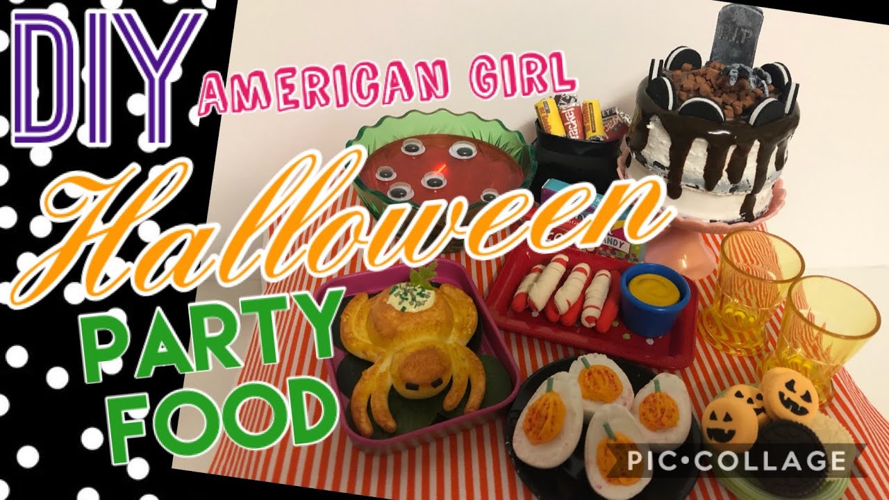 DIY - How To Make - American Girl Halloween Party Food