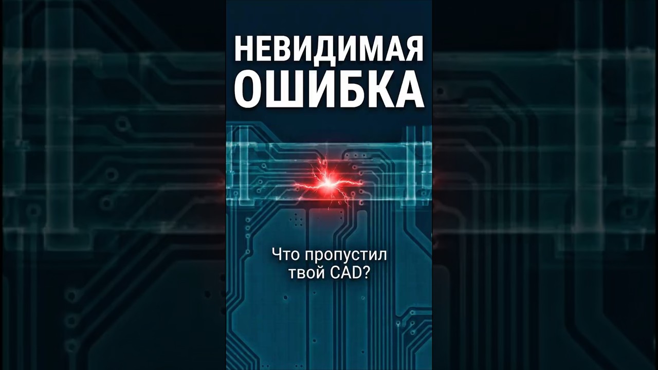 3 ошибки трассировки, которые пропускает DRC (и находит DFM). #схемотехника #электроника #pcb